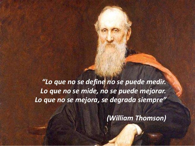 Resultado de imagen de william thomson lo que no se define