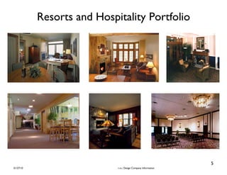 Resorts and Hospitality Portfolio 