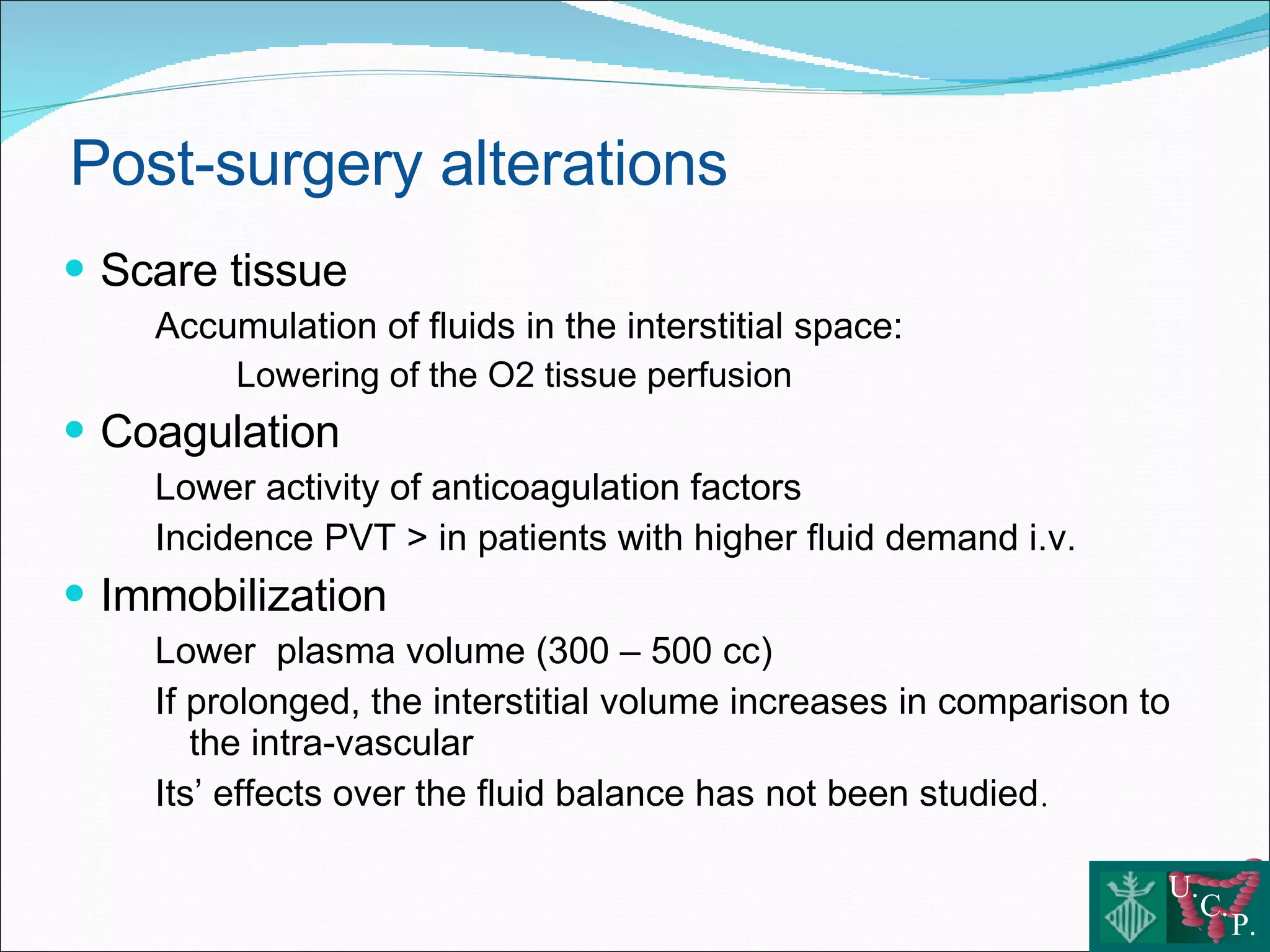 Fluid therapy and colorectal surgery Use or abuse?