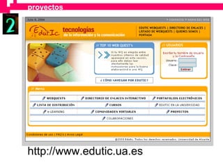 http://www.edutic.ua.es  proyectos 