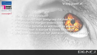 Roi Masterclass Waardecreatie d.m.v. Events