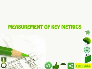 MEASUREMENT OF KEY METRICS

ODIGMA

 