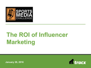 ROI of Influencer Marketing 