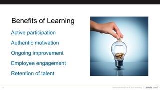 54 Demonstrating the ROI of Learning
 