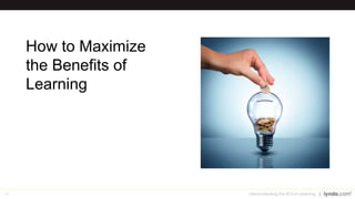 69
The ROI Process Methodology
Demonstrating the ROI of Learning
 