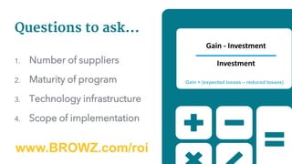 [Webinar] Contractor Management: What is the Return on Investment (ROI)?