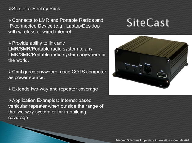 Radio-Over-IP Presentation | PPSX