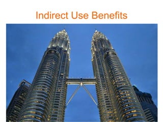 Indirect Use Benefits
 