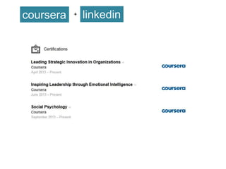 coursera linkedin+
 