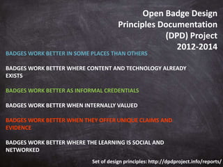 Introduction to Open Badges | PPTX