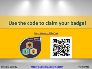 Introduction to Open Badges | PPTX