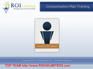 TOP TEAM  http://www.ROIUNLIMITEDS.com 