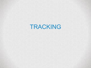@janetdmiller | @marketingmojo | marketing-mojo.com
TRACKING
 