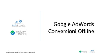Google AdWords conversioni offline