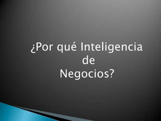 Inteligencia De Negocios - Rojas Figueroa Erick