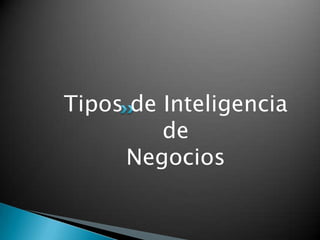 Inteligencia De Negocios - Rojas Figueroa Erick