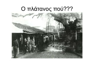 Ο πλάτανος πού???
 