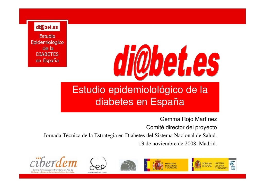 Resultados del Estudio Epidemiológico de la Diabetes en Resultados del Estudio Epidemiológico de la Diabetes en