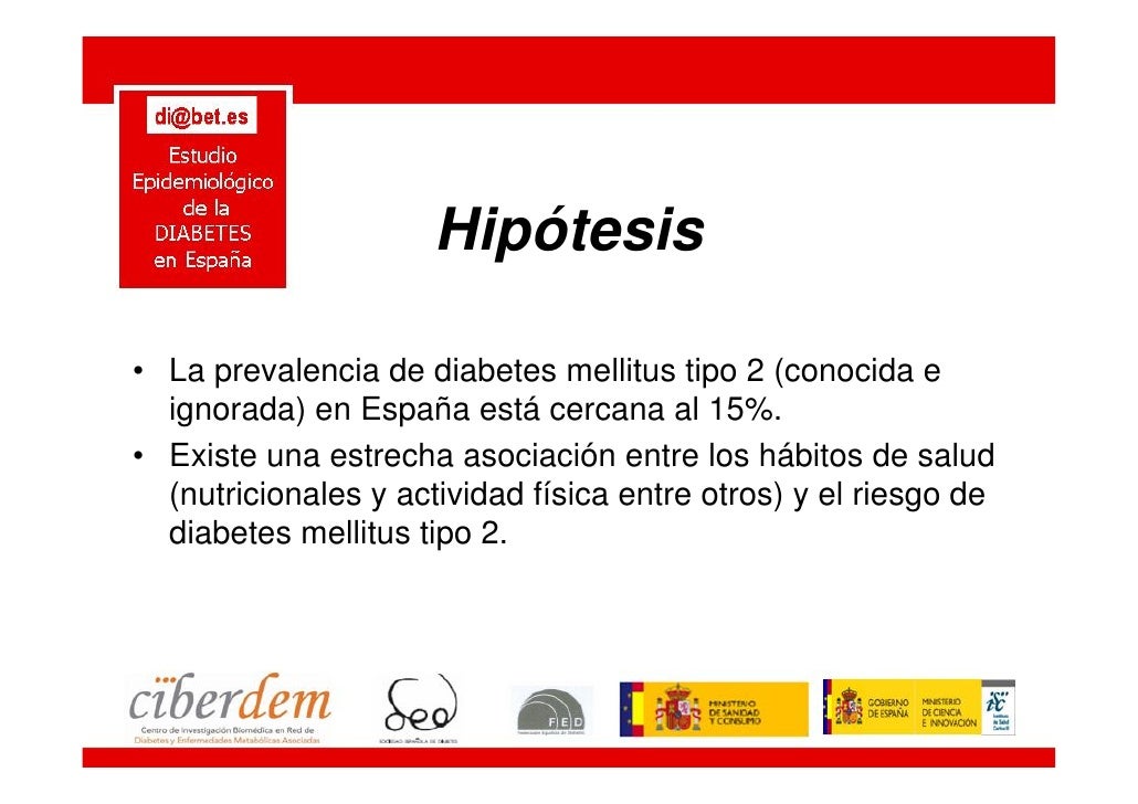 Resultados del Estudio Epidemiológico de la Diabetes en Resultados del Estudio Epidemiológico de la Diabetes en
