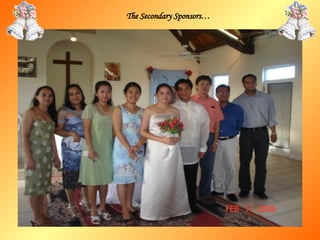 The Secondary Sponsors… 