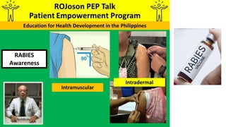 Epic Rabies Mar ROJoson PEP Talk: RABIES AWARENESS | PPTX