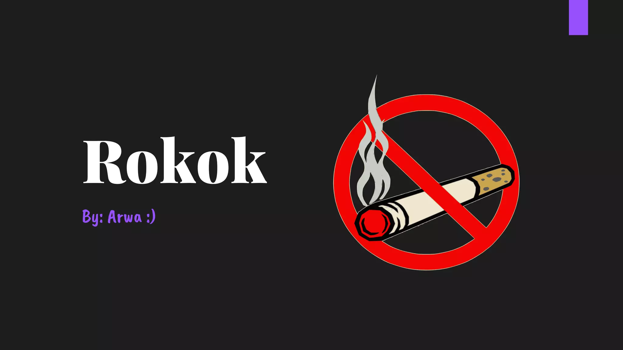 Ppt Rokok Rokok by arwa binti abdullah (kolej genius insan) | PDF