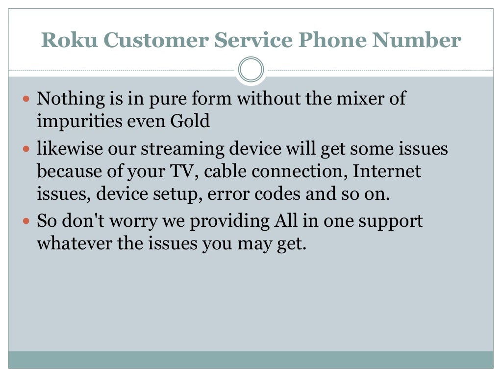 Roku customer service