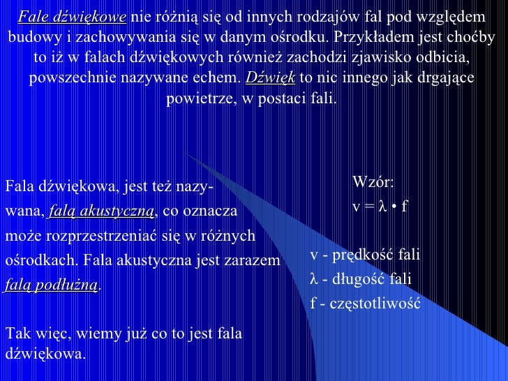 Czy Fala Dźwiękowa Rozchodzi Się W Próżni Rola Fal Dźwiękowych w Przyrodzie