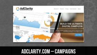AdClarity.com – Campaigns
 