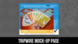 Tripwire mock-up page
 