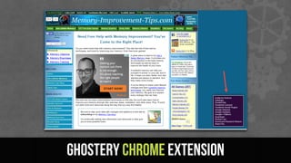 GHOSTERY CHROME EXTENSION
 