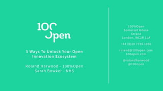 5 Ways To Unlock Your Open Innovation Ecosystem 
