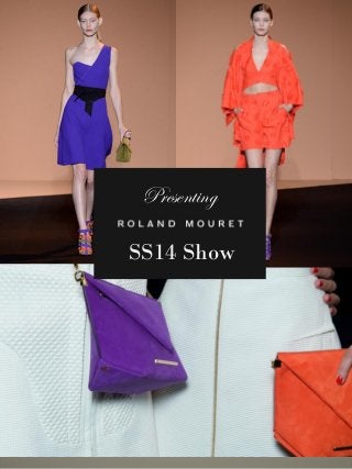 SS14 Show 
Presenting  