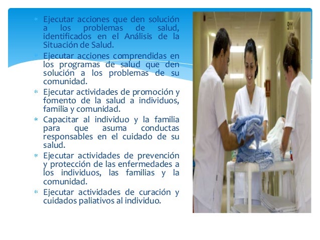 Rol de enfermeria en el modelo de atencion