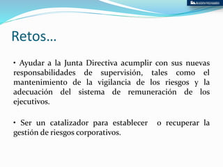 Rol de la auditoría interna en la administración de riesgos | PPTX