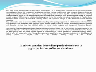 Rol de la auditoría interna en la administración de riesgos | PPTX