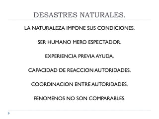 Rol del medico veterinario en desastres naturales | PDF