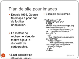 I.2 Utilisation, ergonomie et référencementLe rich média est préconisé pour améliorer l’expérience de l‘internaute. 26% se souviennent de ce qu’ils entendent, 43% ce qu’ils voient, 66% ce qu’ils expérimentent  (Fradet, 2009)(10 % L, 50 %  VE,  70 % VEL)Seulement 0,1% des usagers cliquent sur les bannières. Le multimédia est très utilisé en publicité12Présentation Mohammed ALAMII.2 Utilisation, ergonomie et référencement