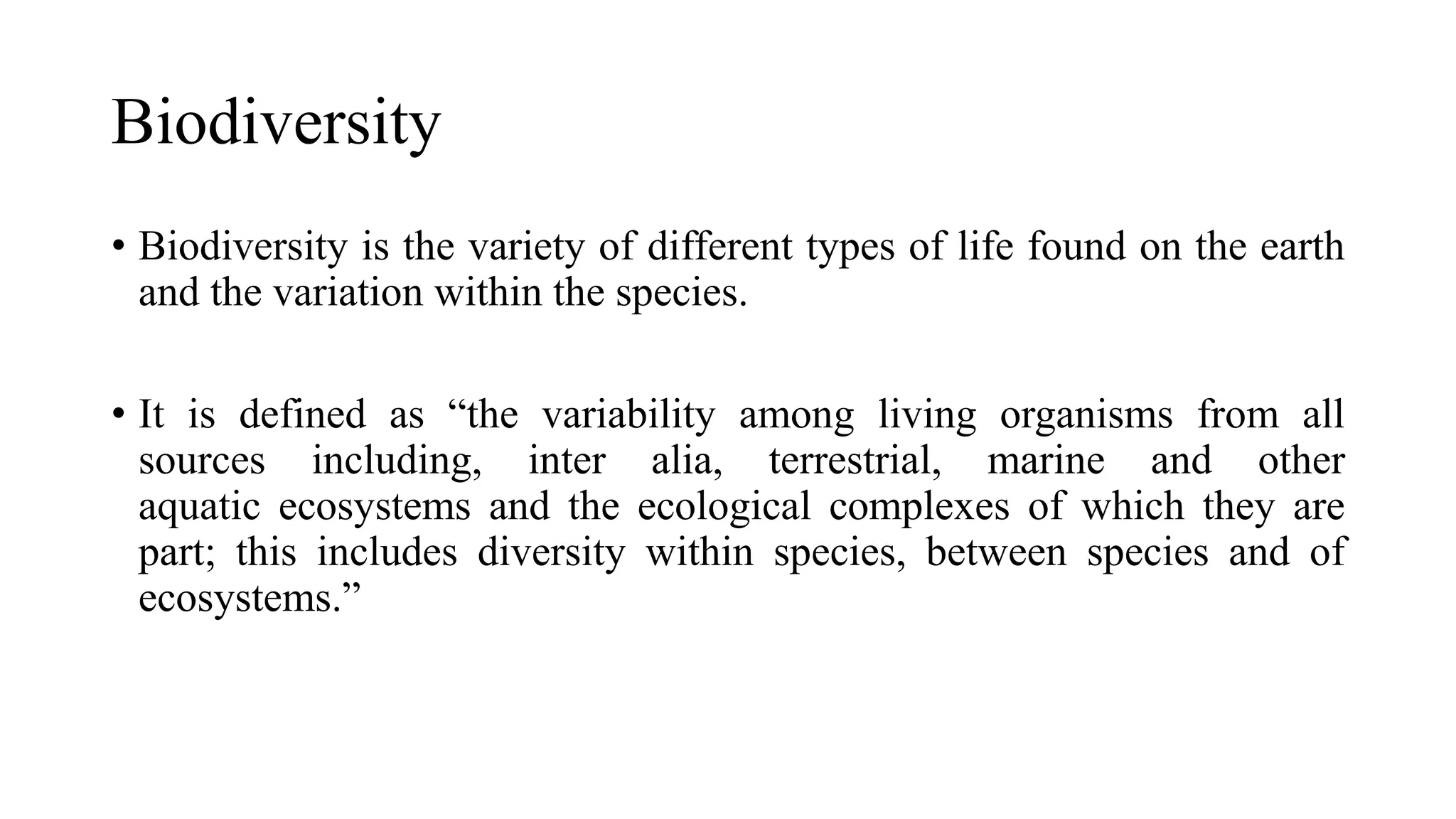 Ecosystem Variability Role of-biotechnolohy-in-biodiversity | PPTX