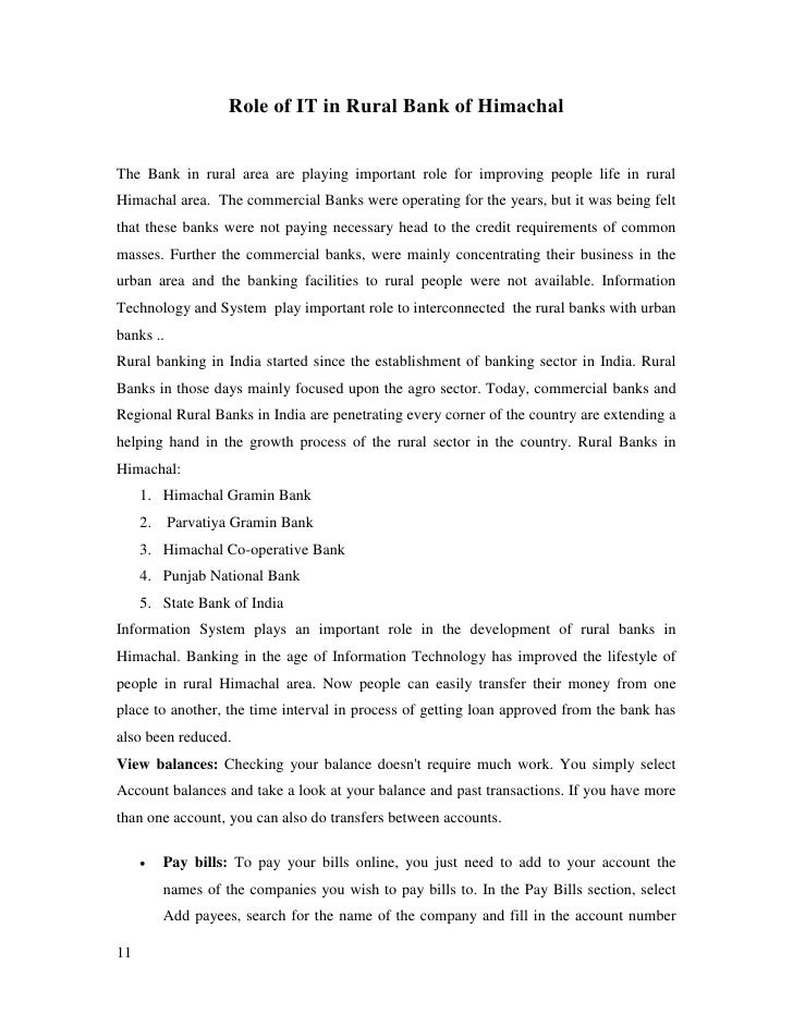 the role of rural banks A rural bank may offer or perform any or all of the following services: 1 grant loans and make investments in accordance with existing rules and. the role of rural banks A rural bank may offer or perform any or all of the following services: 1 grant loans and make investments in accordance with existing rules and.