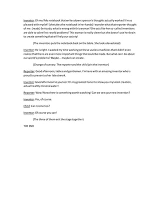 Role play-script-greece | DOC