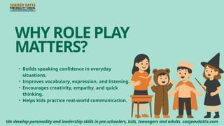 Role Play Topics to Boost Speaking Skills and Creativity | PPTX