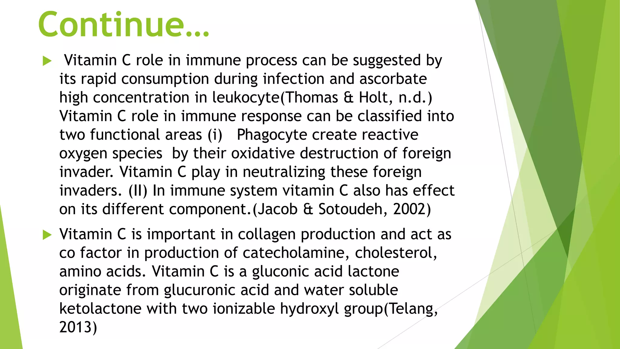 Role of Vitamin C in immune system.pptx