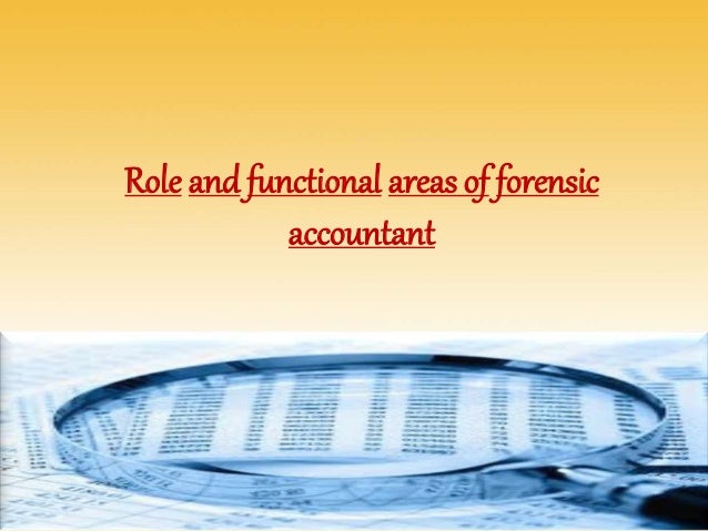 forensics accounting job description