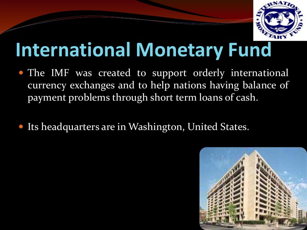 Role And Function Of Imf