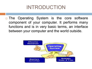 Role and function of operating system | PPTX | Operating Systems ...