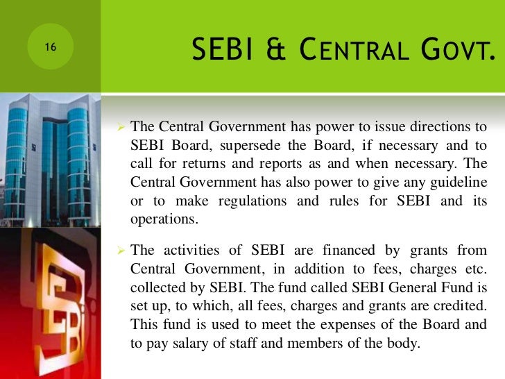 Role and functions of sebi