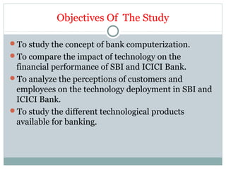 Role and impact of Information Technology on Indian Banks | PPT