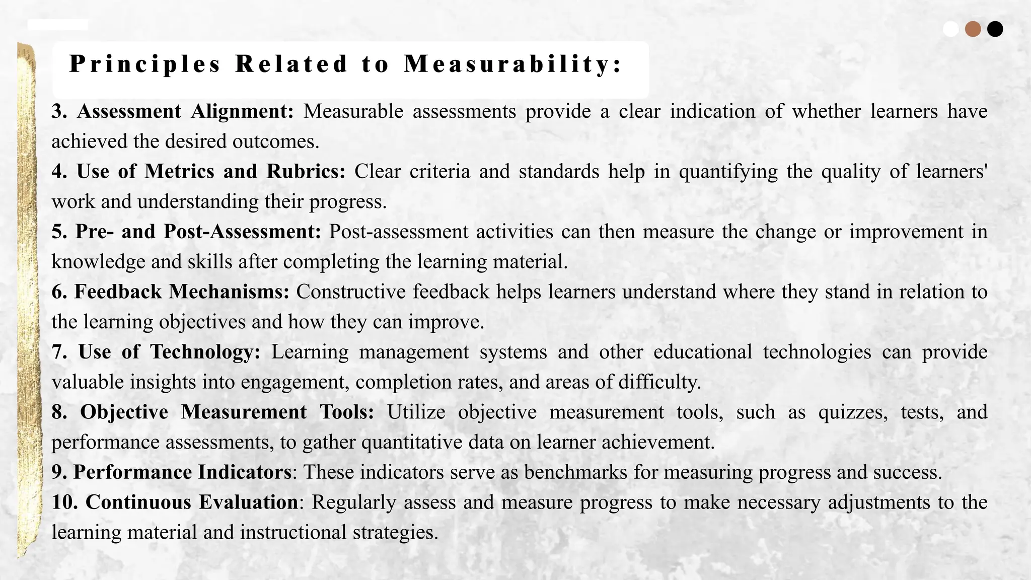 Measureable Learning Role and importance of learning materials in education, Learning ...
