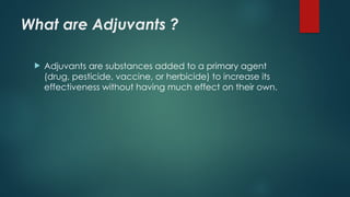 Comprehensive Overview of Roles and Properties of Adjuvants in Vaccines ...
